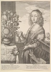 Ver - Printemps Trois-quarts des saisons, 1641