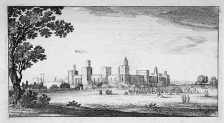 Vue du château de Windsor, Berkshire