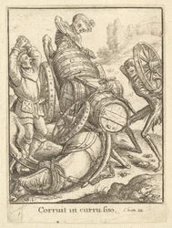 Charretier, de la Danse Macabre, 1651