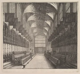 Château de Windsor, Chapelle Saint-Georges, Chœur