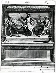 Woden, Thor et Friga