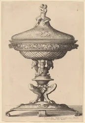 Gobelet orné