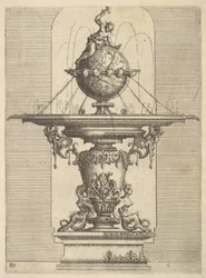 Conception pour une fontaine, planche 80 de l
