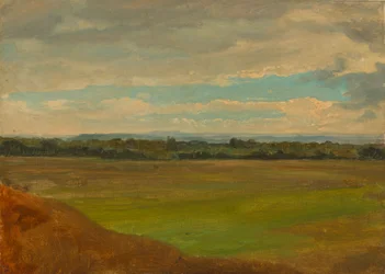 Vaste paysage, étude