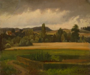 Paysage de Gräfenberg - Étude