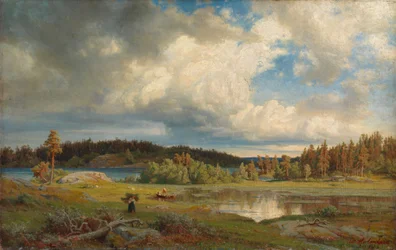 Paysage de Kuru dans la lumière du matin