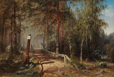 Route postale dans le Häme