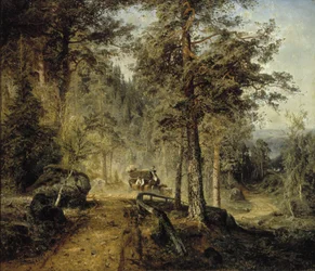 Route à Häme (Une chaude journée d