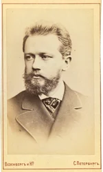 Piotr Tchaïkovski, compositeur russe, 19ème siècle