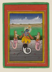 Krishna Kaliyamardaka, fin 19ème-début 20ème siècle