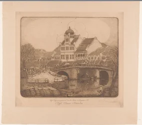 Le bâtiment de la société Sluyters & Co. Kali Besar Batavia