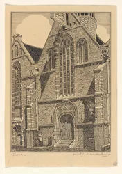 Façade ouest de l