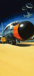Avion non identifié à gros nez