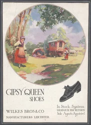 Chaussures Gipsy Queen, vers 1920
