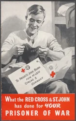 Publicité en temps de guerre de la Croix-Rouge