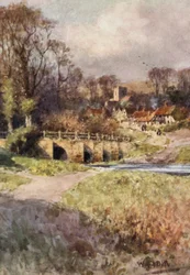 Vue du village de Sutton