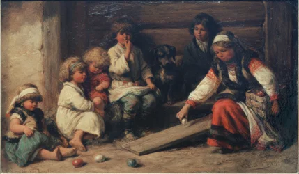 Jeu de Pâques en Russie