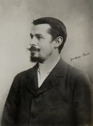 Portrait du peintre français Marcel Andre Baschet ( 1862