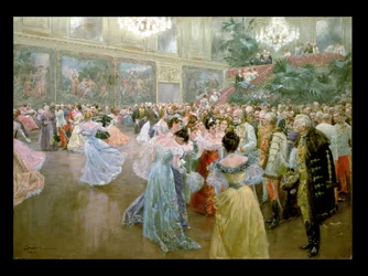 Bal de cour à la Hofburg, 1900