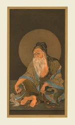 Portrait de Vimalakirti, 15ème siècle, 1886
