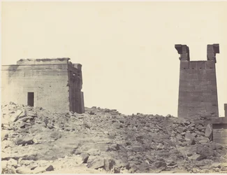 Temple de Dandour en Nubie, années 1860