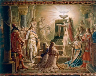Le Miracle du Graal, de la saga de Lohengrin, Salon