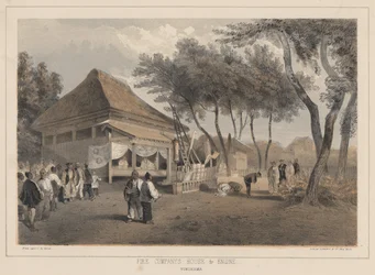 Maison et moteur de la compagnie des pompiers, Yokohama