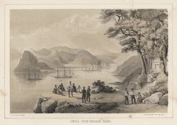 Simoda depuis Vandalia Bluff, 1855
