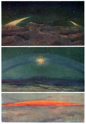 Anneaux de la planète Saturne, vers 1880 (gravure)