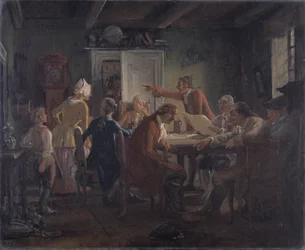 Collegium Politicum. De "Le Tinker Politique" de Ludvig Holberg, Acte I, Scène 2