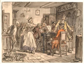 "Collegium politicum". (Le fondeur politique)
