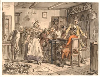 "Collegium politicum". (Le fondeur politique)