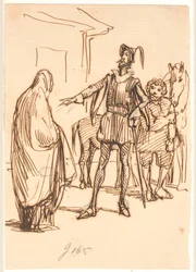 Don Quichotte et Dona Rodriguez
