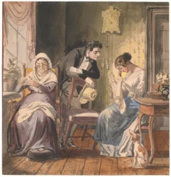 Une visite (Une visite de la vie quotidienne)