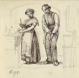 Flirt avec la cuisinière