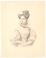 Portrait de Sophie Frederikke Raffenberg