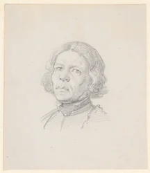 Tête de portrait, paysan suédois