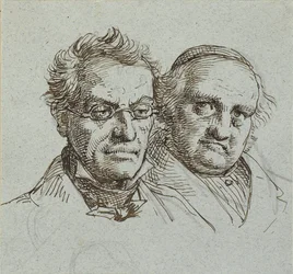Deux têtes d