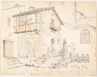 "Vens, la maison du cordonnier à Nemi"