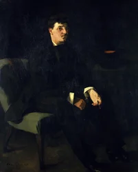Le peintre Carl Schuch