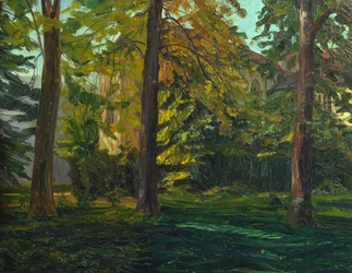 Dans le jardin du monastère de l