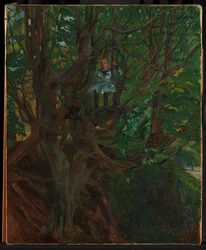 Jeune fille dans l