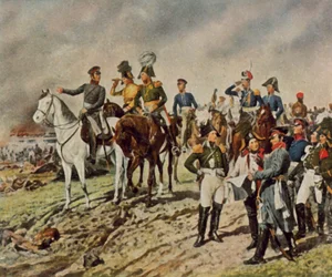 La bataille des nations près de Leipzig