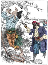 Colonie de pirates de "Sir Henry Morgan, Buccaneer" (Sir Henry Morgan, boucanier)