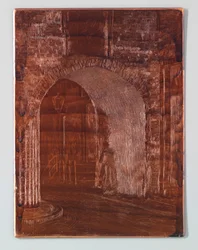 Gevangenispoort à La Haye (avant restauration)