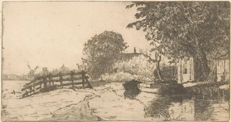 Maison au bord de l