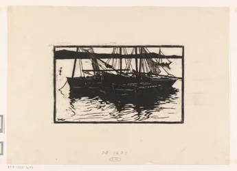 Navires amarrés à Concarneau