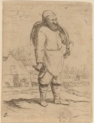 Un tonnelier, vers 1630-1660