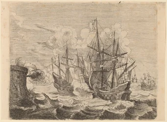 Victoire de Heemskerck sur la flotte espagnole à Gibraltar, 1634