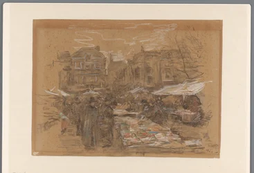 Marché aux livres à La Haye